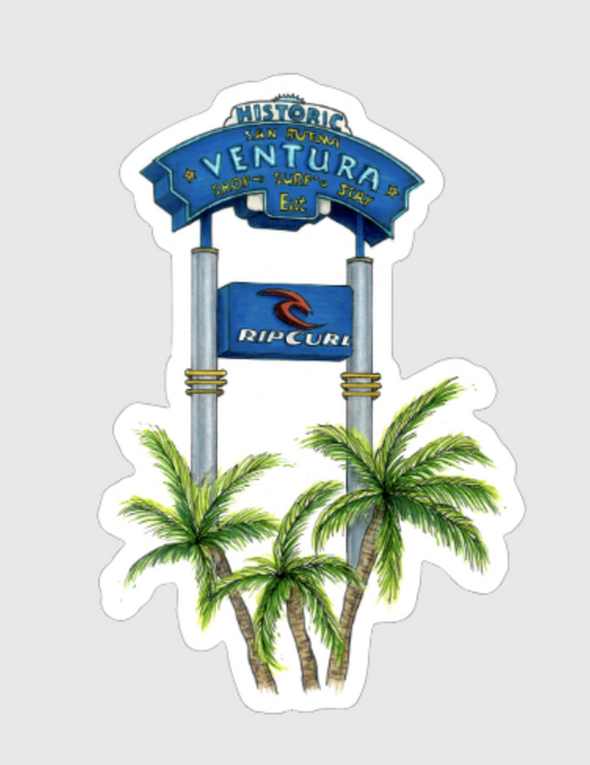 Welcome To Ventura Sticker